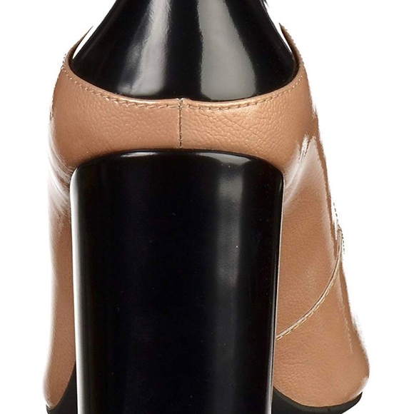 Geox 36.5 Camel/Black shoes heels - Picture 4 of 5